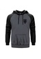 Galaksinin Koruyucuları Rozet Gri Renk Reglan Kol Sweatshirt