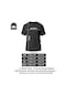 Nyc Baskılı Unisex Oversize Tshirt Mavi