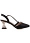 M2s Siyah S Ökçe Taş Kaplama Klasik Ayakkabı-siyah