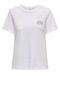 Only Bayan T Shirt 15339251 Beyaz-menekşe