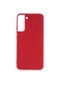 Kilifone - Samsung Uyumlu Galaxy S22 Plus - Kılıf Mat Renkli Esnek Premier Silikon Kapak - Kırmızı