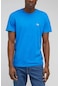 Lee Bisiklet Yaka T-shirt Mavi Erkek Kısa Kol T-shirt 000000000101982742