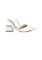 Elit Mst555c Kadın Topuklu Ayakkabı Beyaz-beyaz