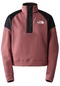 The North Face Mountain Athletics 1/4 Zip Kadın Bordo Sweatshirt