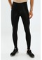 Maraton Sportswear Slimfit Erkek Basic Siyah-neonsarı Tayt 20100-siyah-neonsarı
