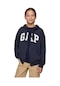 Gap Logo Relaxed Fermuarlı Sweatshirt - 743966-10006 Lacivert