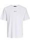 Jack&jones O Yaka Standart Kalıp Beyaz Erkek T-shirt 12175825