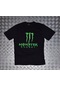 Monster Baskılı T-shirt SIYAH