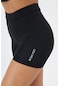 Lesa Wear Yüksek Bel Toparlayıcı Ve Sıkılaştırıcı Kısa Spor Şort Tayt Siyah