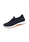Siyah Günlük Erkek Ayakkabısı Yeni Moda Nefes Streç Kanvas Ayakkabılar Rahat Yürüyüş Düz Ayakkabı Eğitmenler