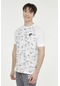 Lotto M-mervın T-sh 4fx Beyaz Erkek Kısa Kol T-shirt 000000000101612111