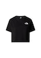 The North Face W Sımple Dome Cropped Slım Tee Kadın T-shirt Nf0a87u4jk31 001