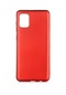 Noktaks - Samsung Galaxy Uyumlu A02s - Kılıf Mat Renkli Esnek Premier Silikon Kapak - Kırmızı