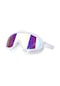 Sıvı Silikon Yüzme Ekipmanı Hd Buğu Önleyici Rahat Elektrolizle Yüzme Gözlükleri Beyaz Altın Kaplama