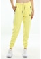 Maraton Sportswear Comfort Kadın Basic Sarı Pantolon 20030-sarı