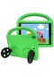 Noktaks - iPad Uyumlu 10.2 9.nesil - Kılıf Araba Tekerlekli Stand Olan Çocuklar İçin Silikon Eva Tablet Kılıfı - Yeşil