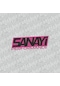 Sanayi Performance Sticker Pembe Siyah