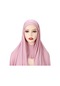 Tek Parça Anında Sarma Başörtüsü Nervürlü Jarse Eşarplar Anında Başörtüsü Moda Color 9 Color 9 Çok Renkli