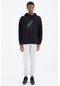 Tommy Life Taş Bağcıklı Şerit Detaylı Rahat Kalıp Erkek Eşofman Alt - 82106 Taş