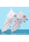 Heamor High Top Spike Cleats Athletics Spikes Erkek Futbol Ayakkab - White