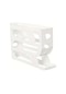2024 Yenilikçi 4 Katmanlı Kayar Yumurta Dispenseri - Otomatik Dönen Yumurta White Four-layer Egg Box White