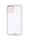 Kilifone - İphone Uyumlu İphone 13 - Kılıf Koruyucu Voit Clear Tatlı Sert Silikon Kapak - Beyaz