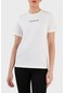 Calvin Klein Bayan T Shirt J20j221065 Yaf Beyaz