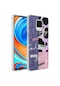 Ekılıf - Xiaomi Redmi Note 9 Pro Uyumlu - Kılıf Airbag Kenarlı Renkli Desenli Silikon Elegans Kapak - No8