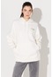 Lee Regular Fit Normal Kesim Kırık Beyaz Kadın Kapüşonlu Sweatshirt L232346102