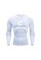 Haogang Erkek Uv Koruyucu Rashguard - Sörf, Dalış, Yüzme İçin Denizanası Önleyici Mayo Üstü Gri