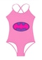 Slipstop Kız Çocuk Batgirl Swimsuit Mayo