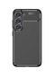 Tecno - Samsung Galaxy Uyumlu S23 - Kılıf Auto Focus Negro Karbon Silikon Kapak - Siyah