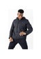 Maraton Sportswear Regular Erkek Kapşonlu Uzun Kol Basic Lacivert Ceket 21365 Lacivert