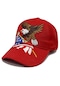 Maotai Beyzbol Şapkası Ayarlanabilir Spor Şapkası Yetişkin Beyzbol Şapkası Kırmızı