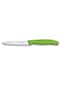 Victorinox Sivri Uç Düz Soyma Bıçağı 10 CM Yeşil