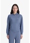 Kappa Eira Kadın Mavi Sweatshirt 351v6xw-c4h-k