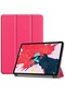 Noktaks - iPad Uyumlu Air 10.9 2022 5.nesil - Kılıf Smart Cover Stand Olabilen 1-1 Uyumlu Tablet Kılıfı - Pembe