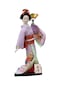 Suntek Magideal 30 Cm Japon Kimono Geyşa Bebek Geleneksel Heykel Menekşe