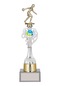 Odak Kupa - Figürlü Kupalar - Bowling Kadın Figürlü Kupalar Fg-036 B - 39 Cm Altın - Beyaz