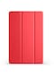 Kilifolsun Galaxy Uyumlu Tab A9 Plus Smart Cover Stand Olabilen 1-1 Uyumlu Kılıf Kırmızı