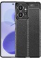 Noktaks - Xiaomi Redmi Note 12 4g Uyumlu - Kılıf Auto Focus Karbon Niss Silikon Kapak - Siyah