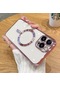Lüks Kaplama Manyetik Kılıf İphone Uyumlu 16 15 14 Artı 13 12 11 Pro Max Magsafe Pink For İphone Uyumlu 13 Pink