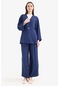 DeFacto Wide Leg Krinkıl Kumaş Geniş Paça Palazzo Pantolon E7978AX25SMNV241