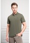 Erkek Haki Basic Polo Yaka Dynamic Fit T-shirt 25yc018003710 Haki Haki