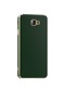 Tecno - Samsung Galaxy Uyumlu J7 Prime / J7 Prime Iı - Kılıf Parlak Renkli Bark Silikon Kapak - Koyu Yeşil
