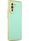 Ekılıf - Huawei Nova 10 Uyumlu Kılıf Parlak Renkli Bark Silikon Kapak - Açık Yeşil
