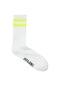 Jack & Jones Çizgili Tekli Çorap - Eli 12250739 - 1 White