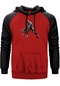Crysis Warrior Kırmızı Renk Reglan Kol Sweatshirt
