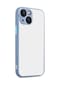 Kilifone - İphone Uyumlu İphone 13 Mini - Kılıf Arkası Buzlu Renkli Düğmeli Hux Kapak - Mor