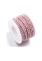 1 Rulo Pençe Zinciri Renkli Elekoforez Rhinestones İm Punk Tarzı Zincir Dıy Color 14 3mm-10yards